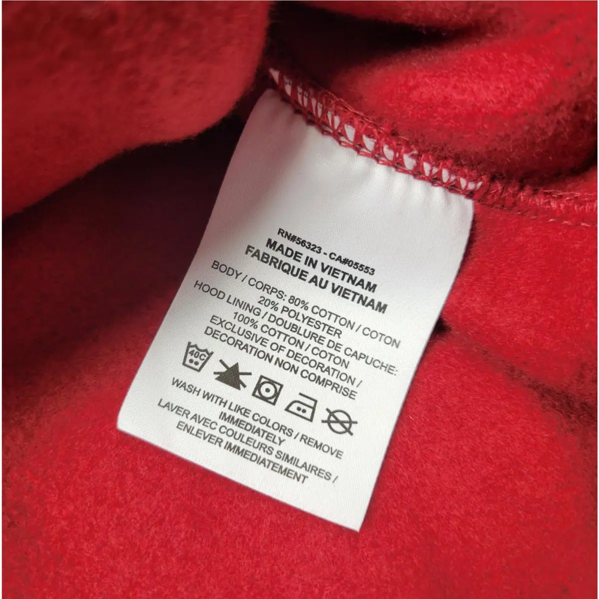 Nike clothing - Red White 7