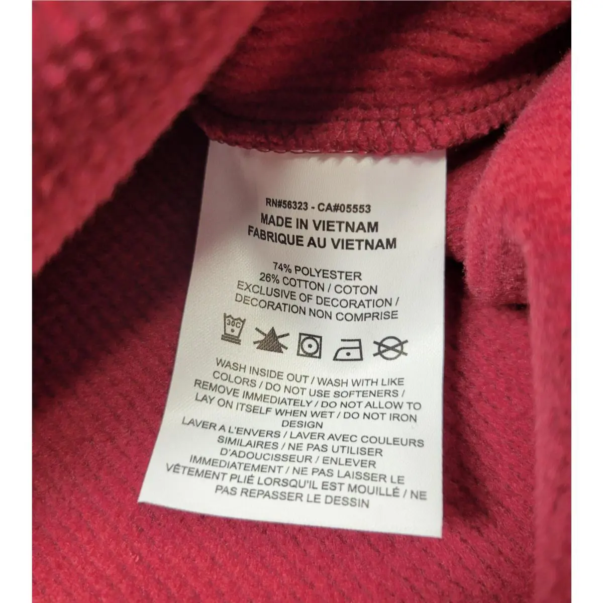 Nike clothing - Nike Waffle Knit Top - Waffle Knit Top - DV6750-692 - Maroon White 9