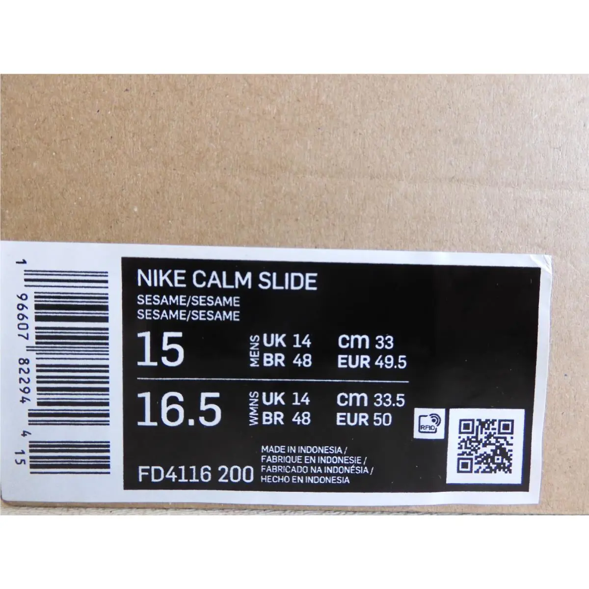 Nike shoes - Nike Calm Mule - Calm Mule - Brown (UPC: 196607822944) 3