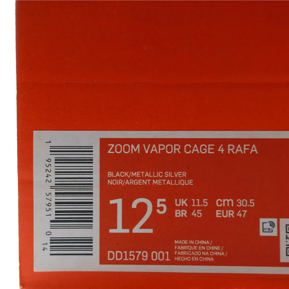 Nike shoes - Nike Air Zoom Vapor Cage - DD1579-001 - Black 9