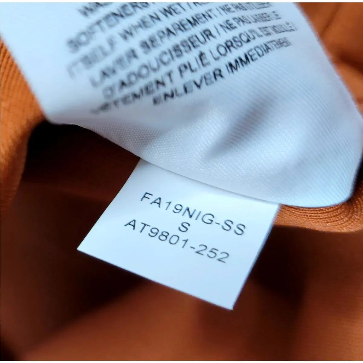 Nike clothing - AT9801-252 - AT9801-252 - Peach Brown Gold 10