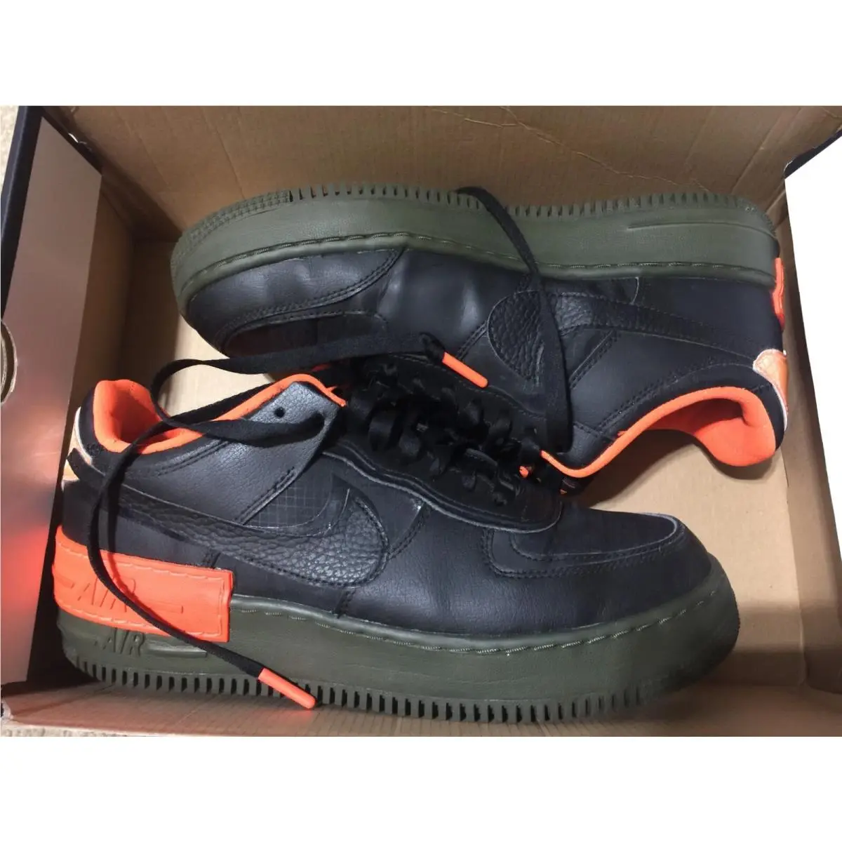 Nike shoes - Nike Air Force 1 Shadow - CQ3317-001 - Black (UPC: 193655859526) 0
