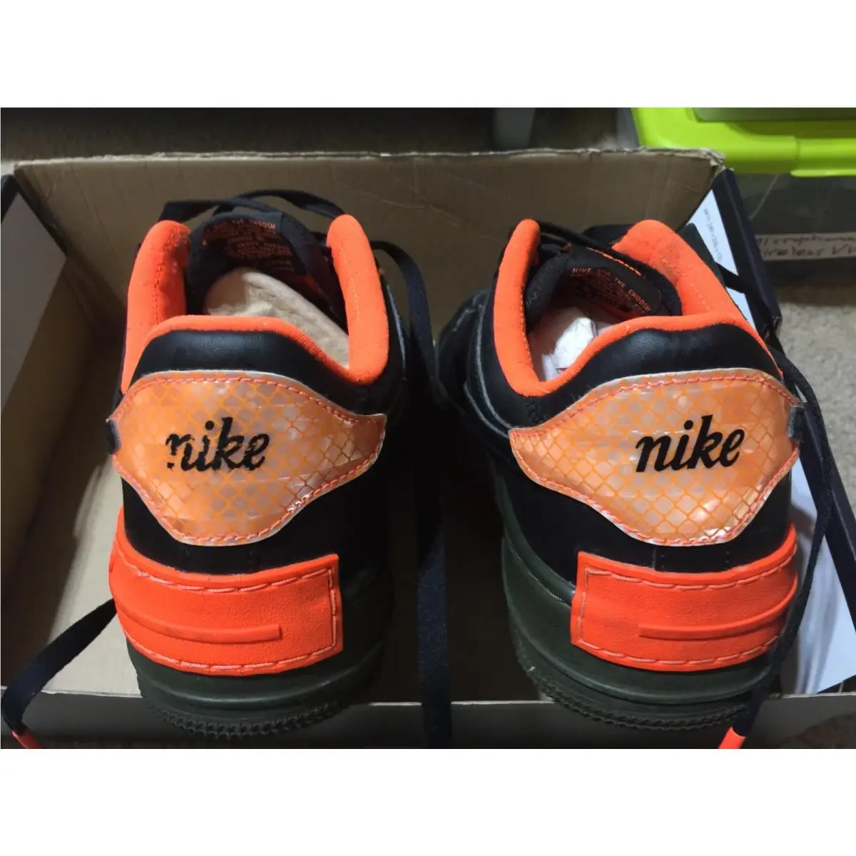 Nike shoes - Nike Air Force 1 Shadow - CQ3317-001 - Black (UPC: 193655859526) 1