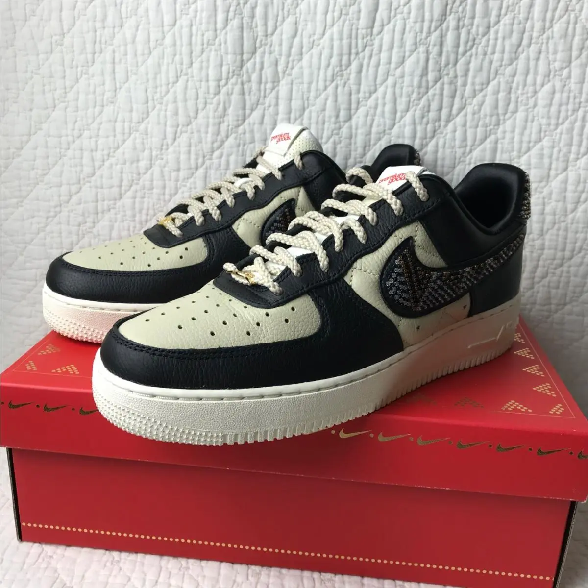 Nike shoes - Nike Air Force 1 - Air Force - DV2957-001 - black multicolor 5