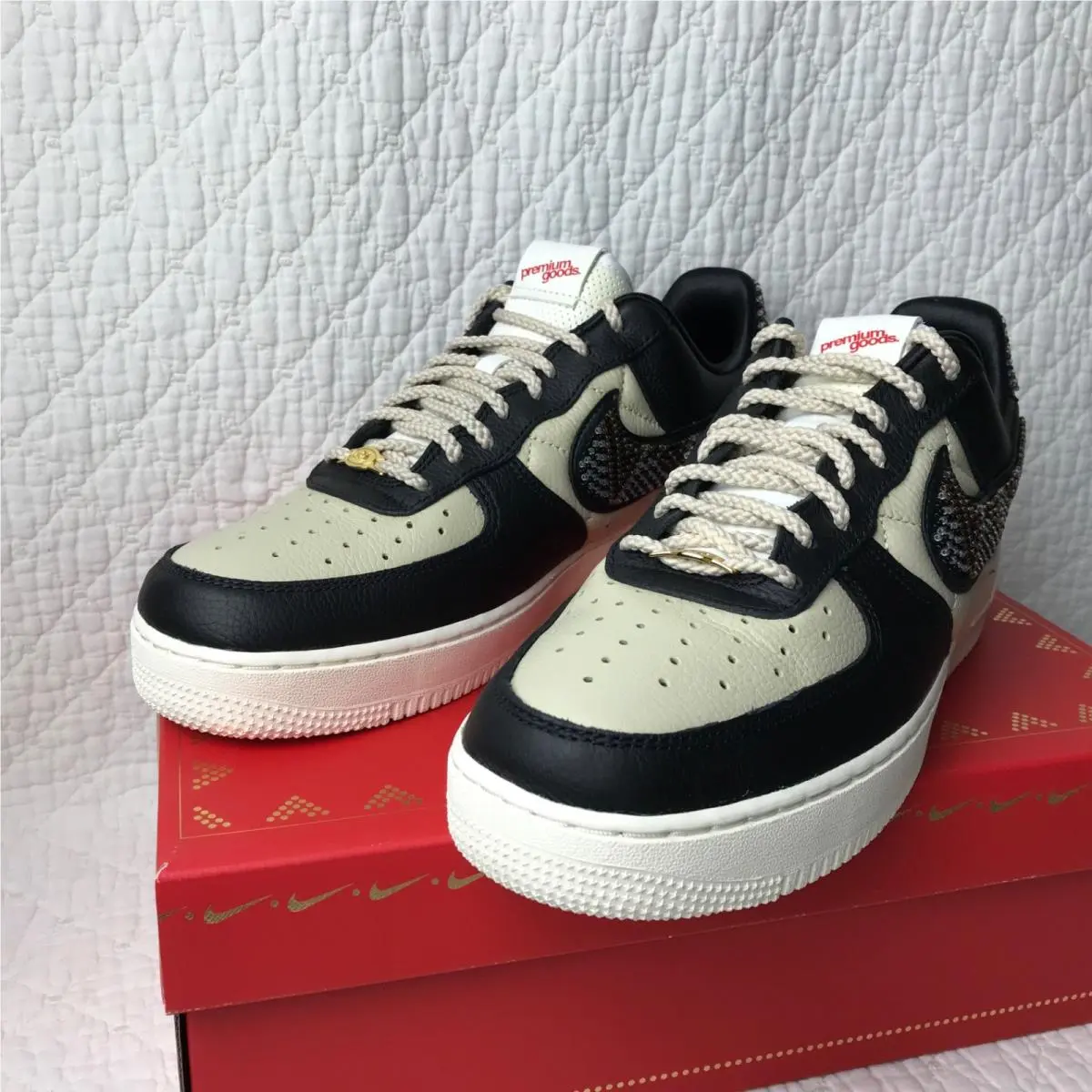Nike shoes - Nike Air Force 1 - Air Force - DV2957-001 - black multicolor 6