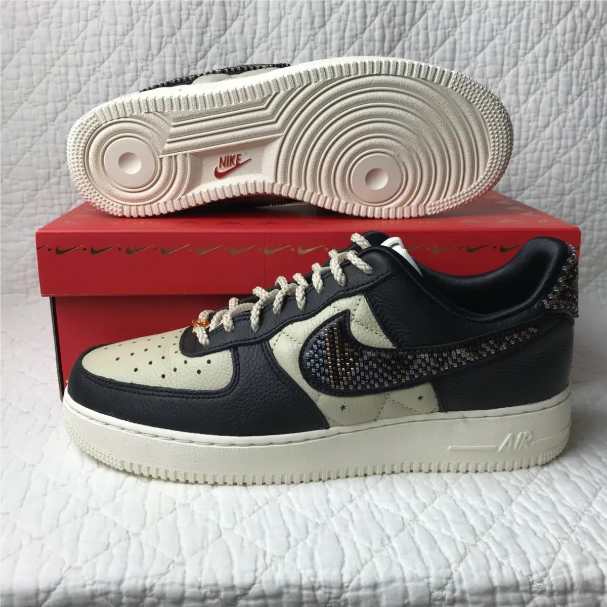 Nike shoes - Nike Air Force 1 - Air Force - DV2957-001 - black multicolor 2