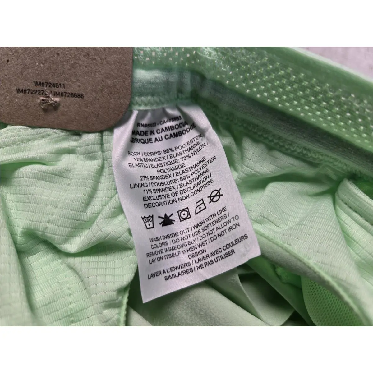 Nike clothing - Nike Aeroswift Singlet Dri Fit ADV - Green Black 20