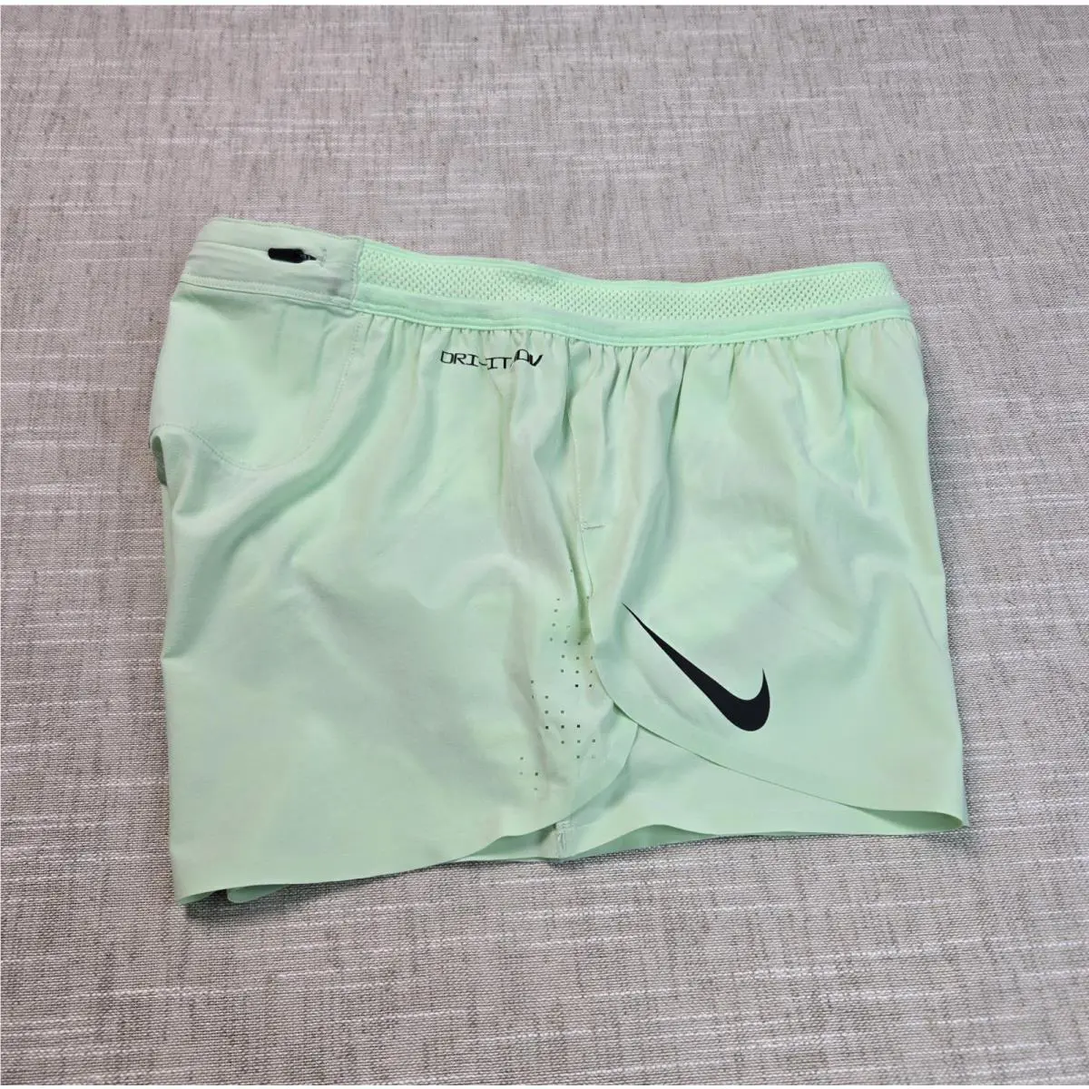 Nike clothing - Nike Aeroswift Singlet Dri Fit ADV - Green Black 8