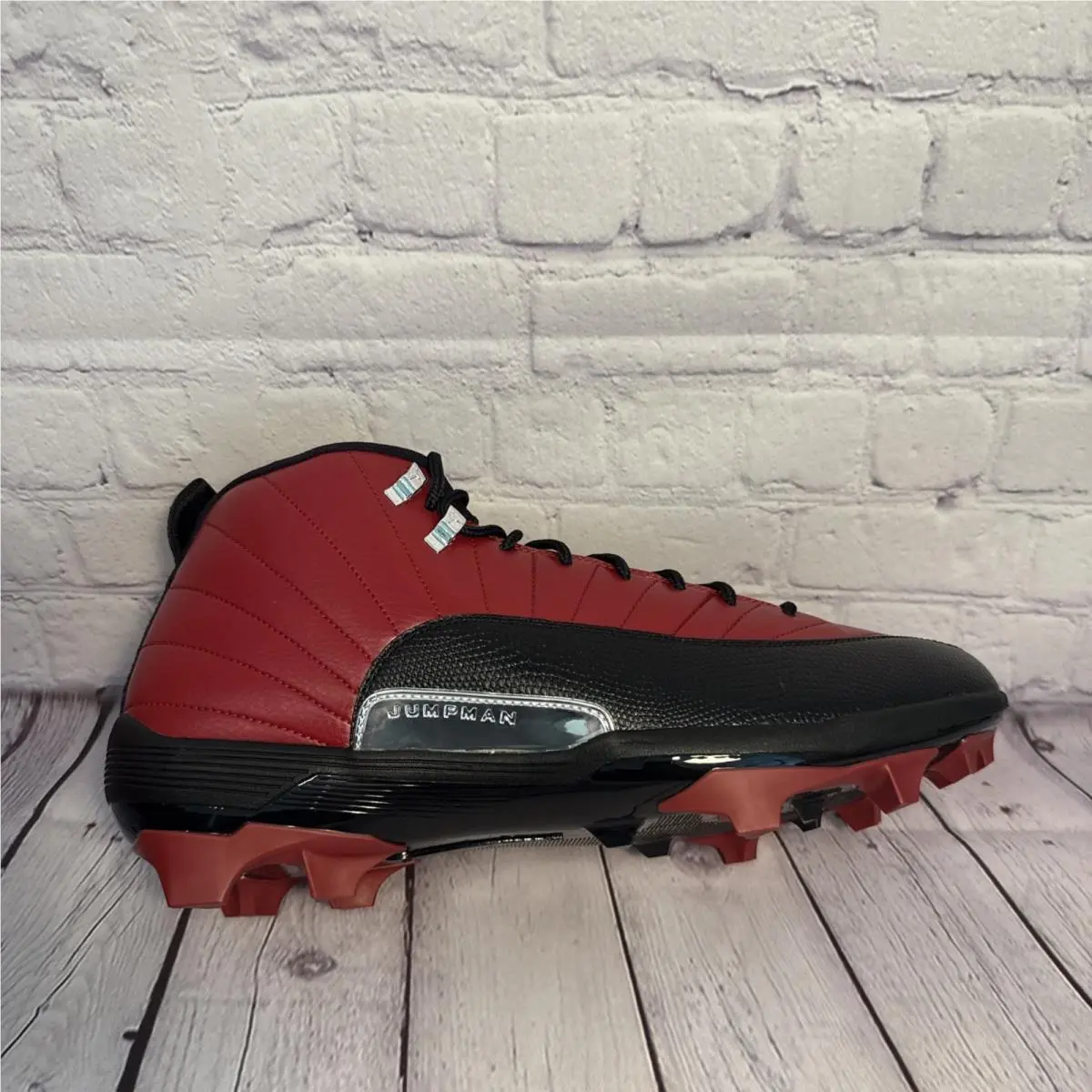Nike shoes - Air Jordan 12 - Air - FJ6224-601 - Red, Manufacturer: Light Crimson/Metallic Gold-Green Glow (UPC: 0196608290537) 7