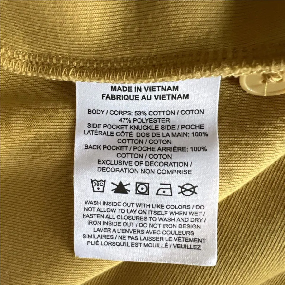 Nike clothing - Nike PSG Tech - PSG Tech - FQ7796725 - Yellow 9