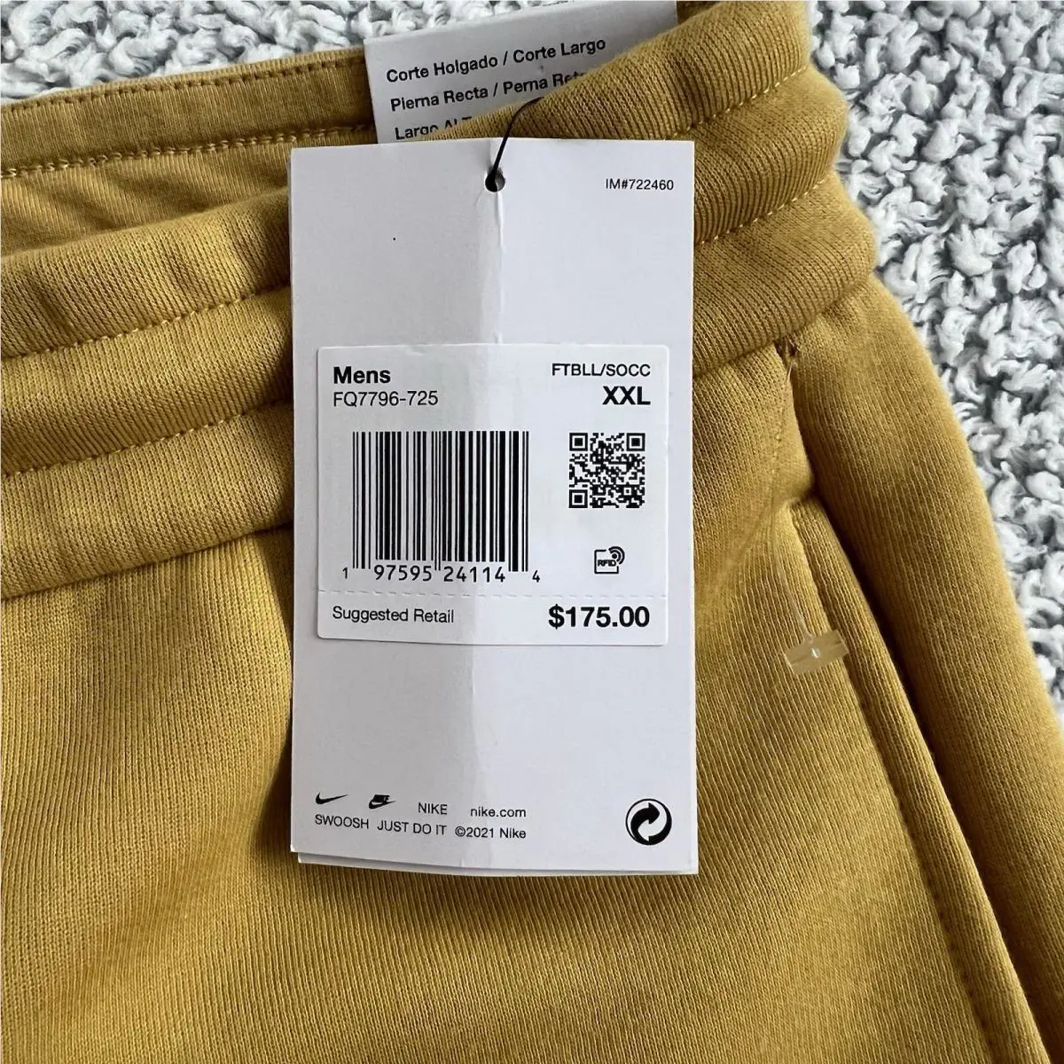 Nike clothing - Nike PSG Tech - PSG Tech - FQ7796725 - Yellow 7