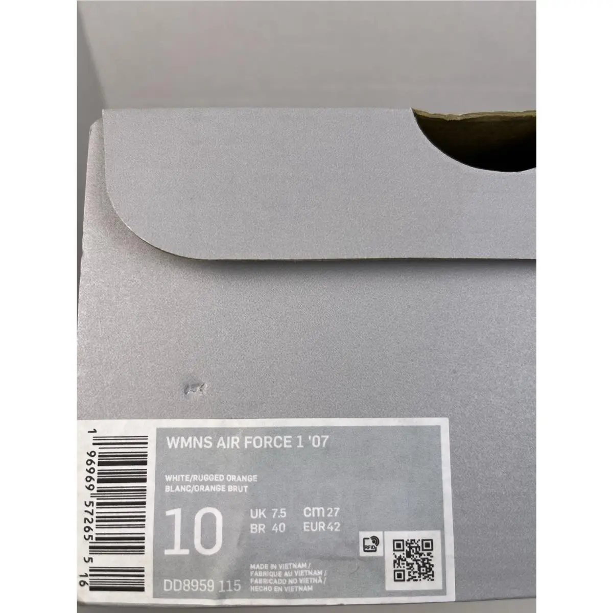 Nike shoes - Nike Air Force 1 `07 - DD8959-115 - White 2