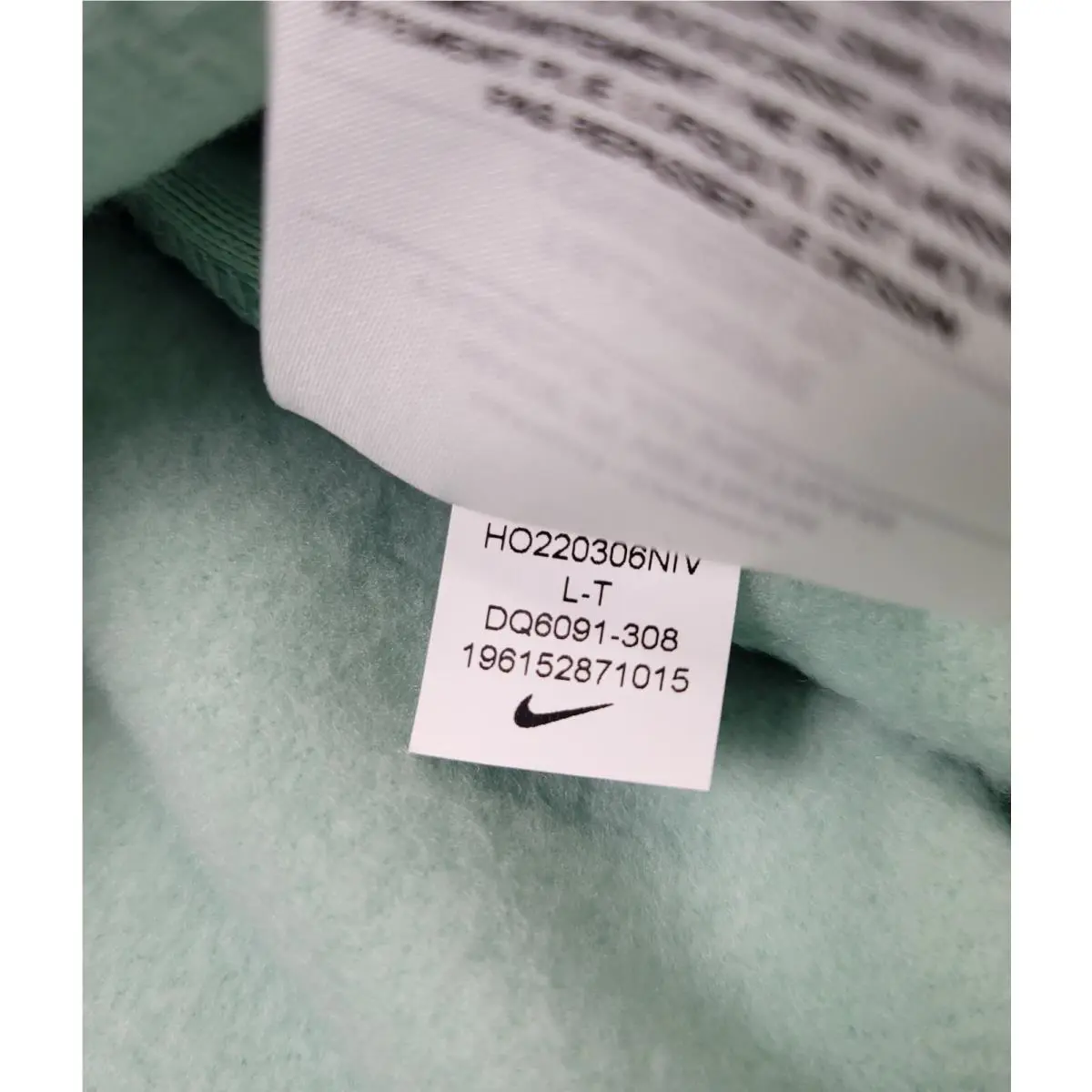 Nike clothing - DQ6091-308 - DQ6091-308 - Mint Green Brown 10