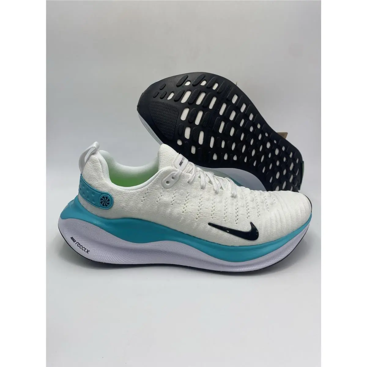 Nike W Reactx Infinity Run 4 White Black Cactus Shoes HF4997 100 Wmns Size 11