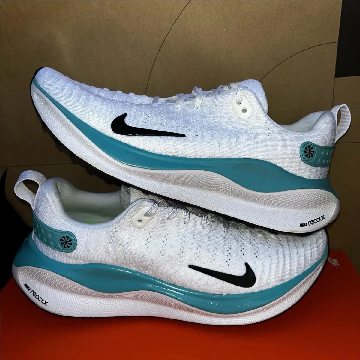 Nike shoes - Nike ReactX Infinity Run 4 - HF4997 100 - White/Black-Dusty Cactus (UPC: 197594655553) 0