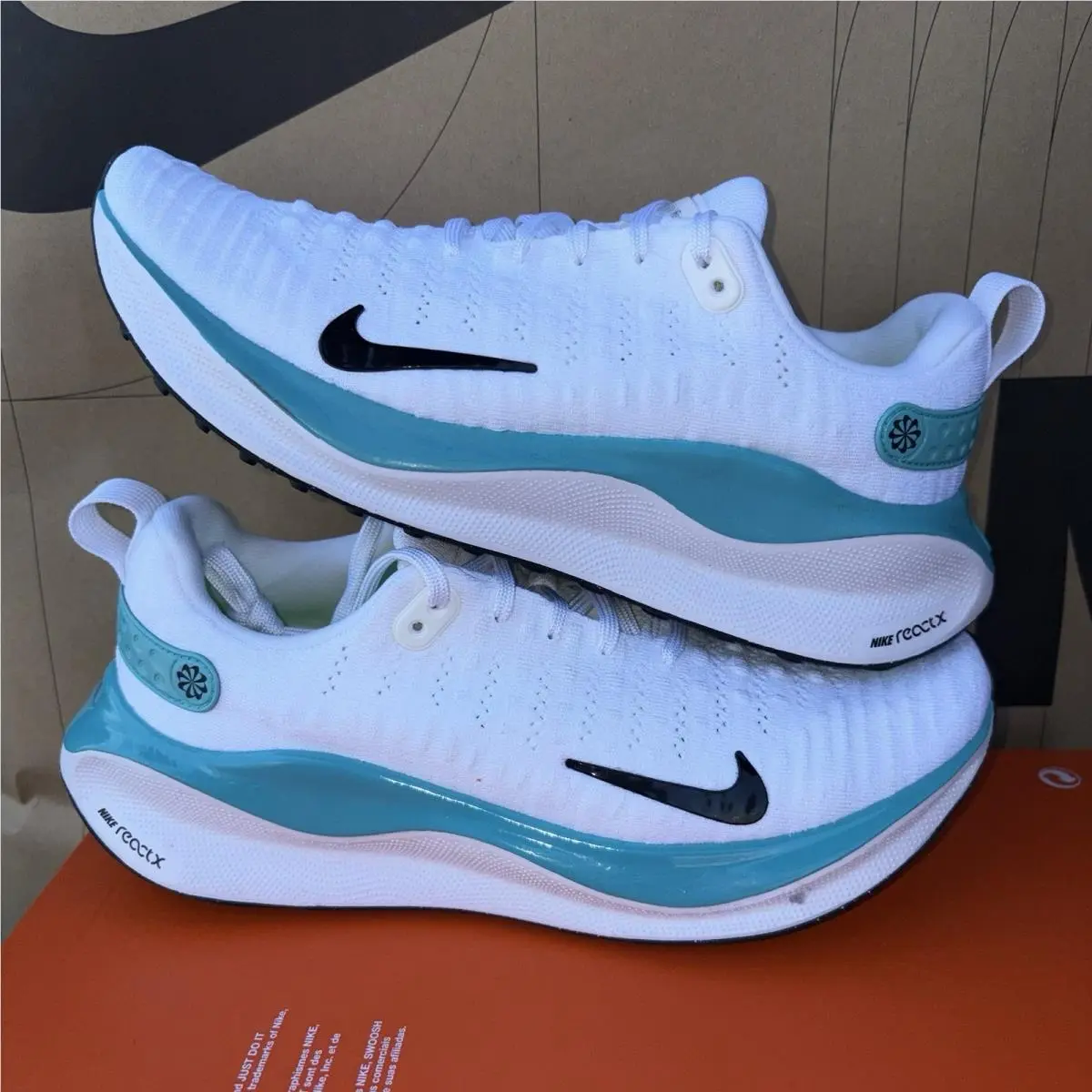 Nike shoes - Nike ReactX Infinity Run 4 - HF4997-100 - White Cactus Black 0