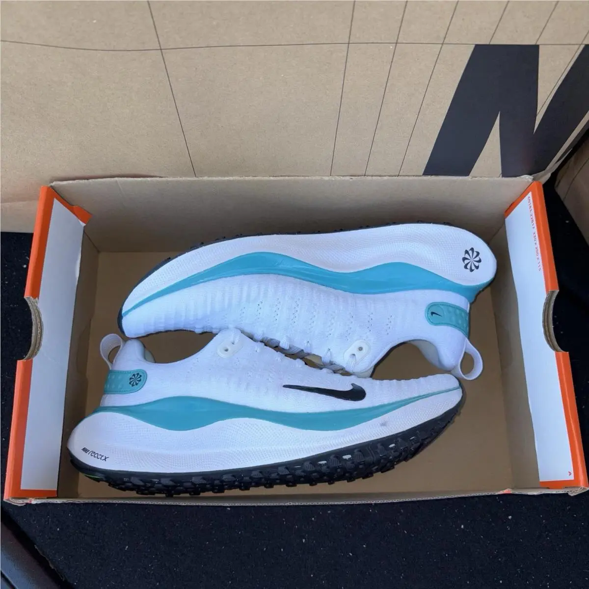 Nike shoes - Nike ReactX Infinity Run 4 - HF4997-100 - White Cactus Black 5