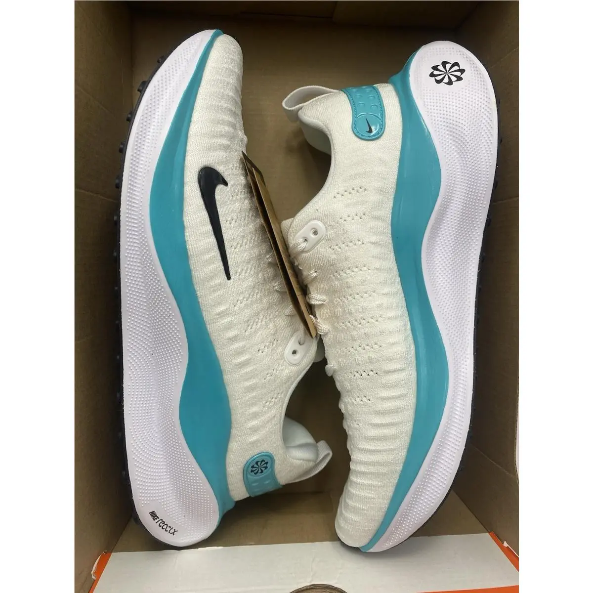 Nike shoes - Nike ReactX Infinity Run 4 - HF4997 100 - White/Black-Dusty Cactus (UPC: 197594655553) 5