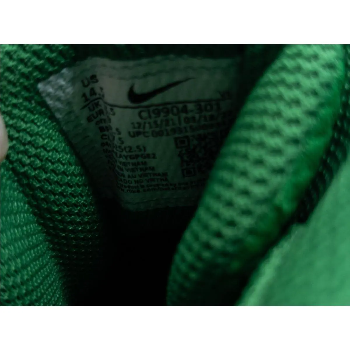 Nike shoes - Nike Force Savage - Force Savage - CI9904-301 - Green 9