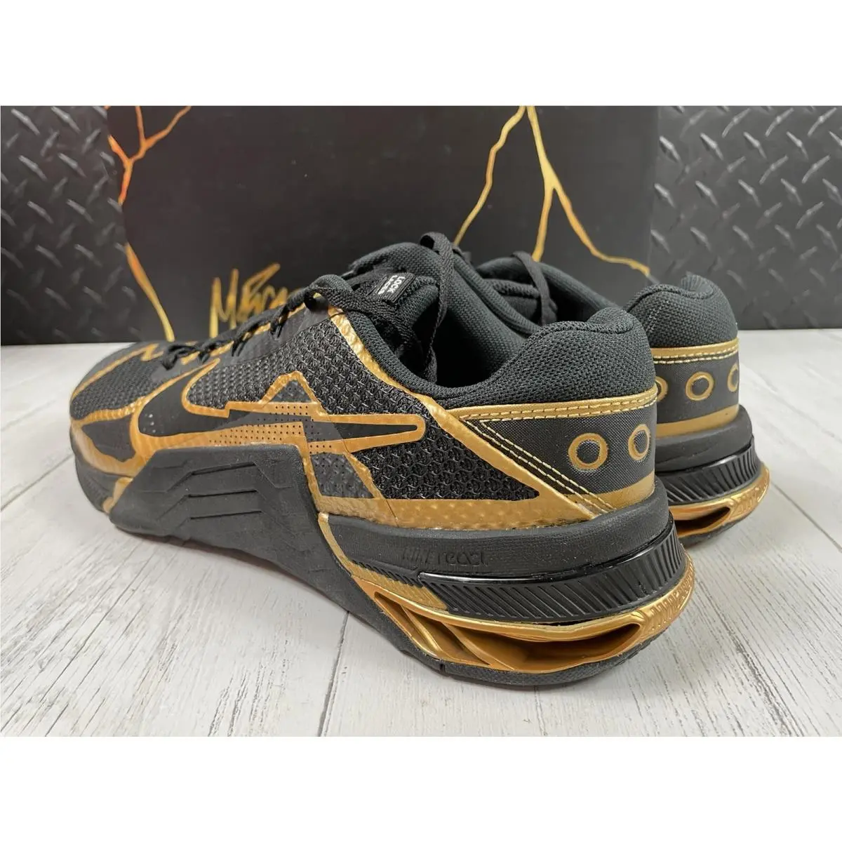 Nike shoes - Nike Metcon 7 Mat Fraser - DC9533-001 - Black (UPC: 195240924510) 6