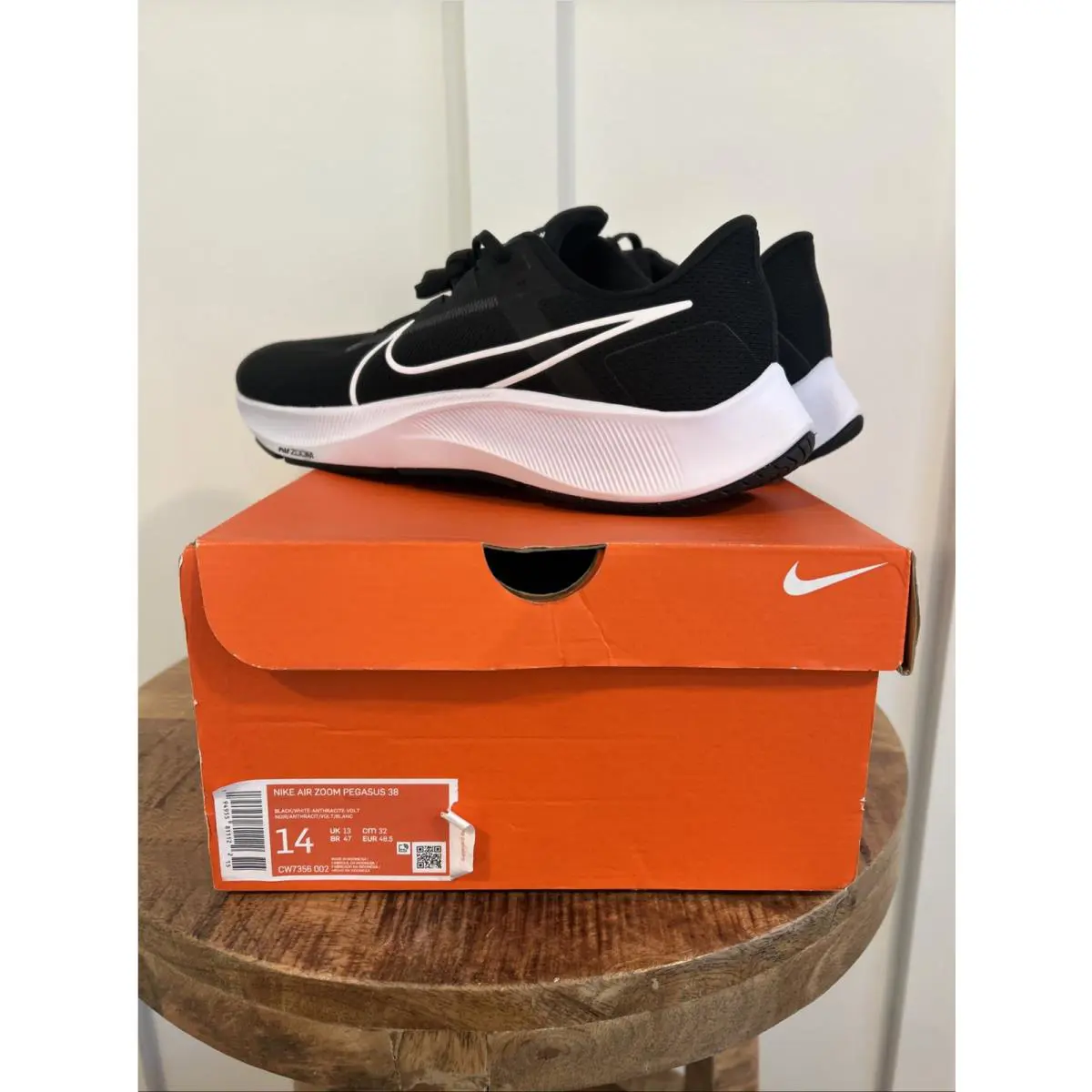 Nike shoes - Nike Air Zoom Pegasus 38 - CW7356-002 - Black White 18