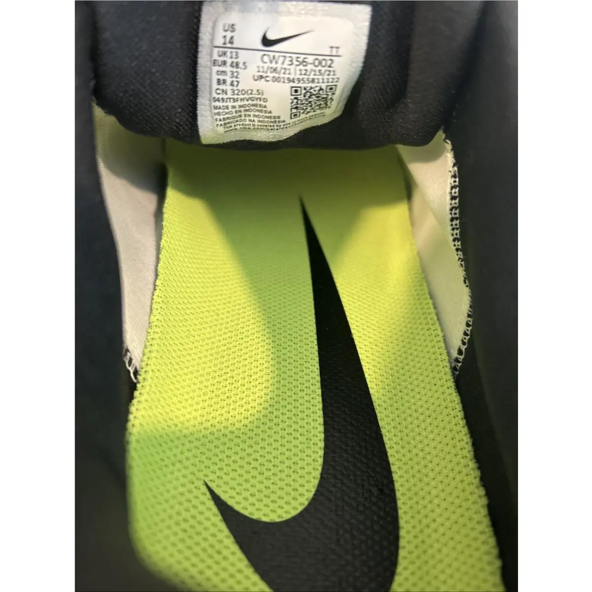 Nike shoes - Nike Air Zoom Pegasus 38 - CW7356-002 - Black White 6