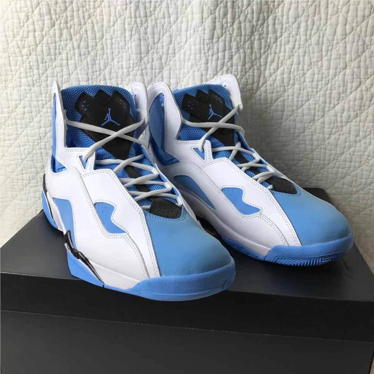 Nike shoes - Jordan True Flight - True Flight - 342964-140 - White University blue black 8