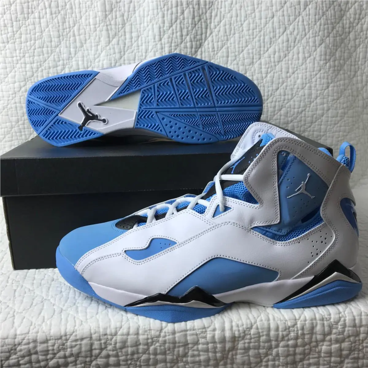 Nike shoes - Jordan True Flight - True Flight - 342964-140 - White University blue black 2