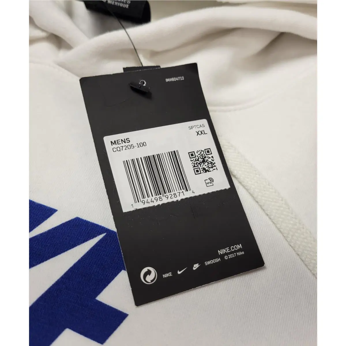 Nike clothing - CQ7205-100 - CQ7205-100 - White Blue Orange 6