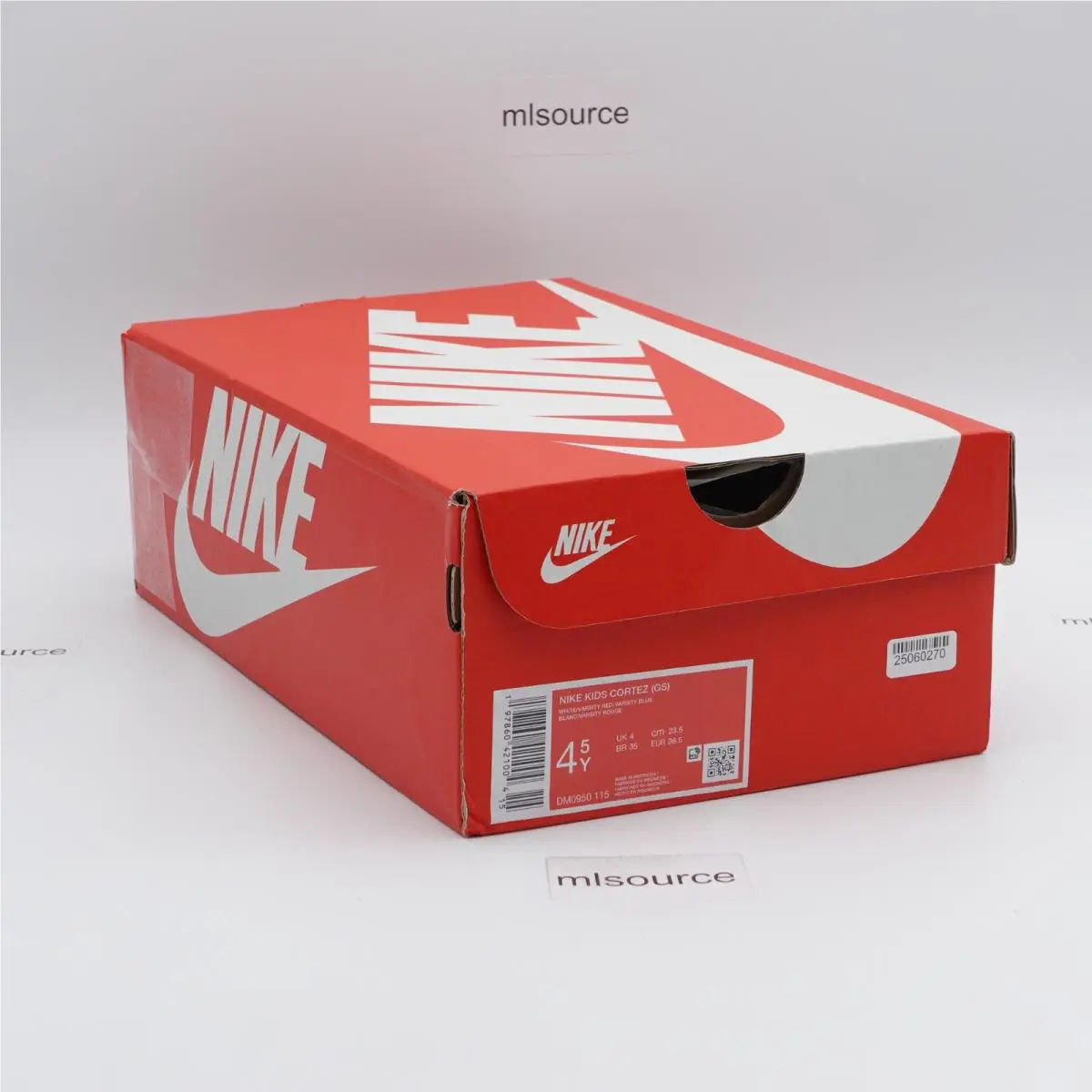 Nike shoes - Nike Cortez - Cortez - DM0950-115 - White, Manufacturer: White/Varsity Red/Varsity Blue (UPC: 197860421004) 2