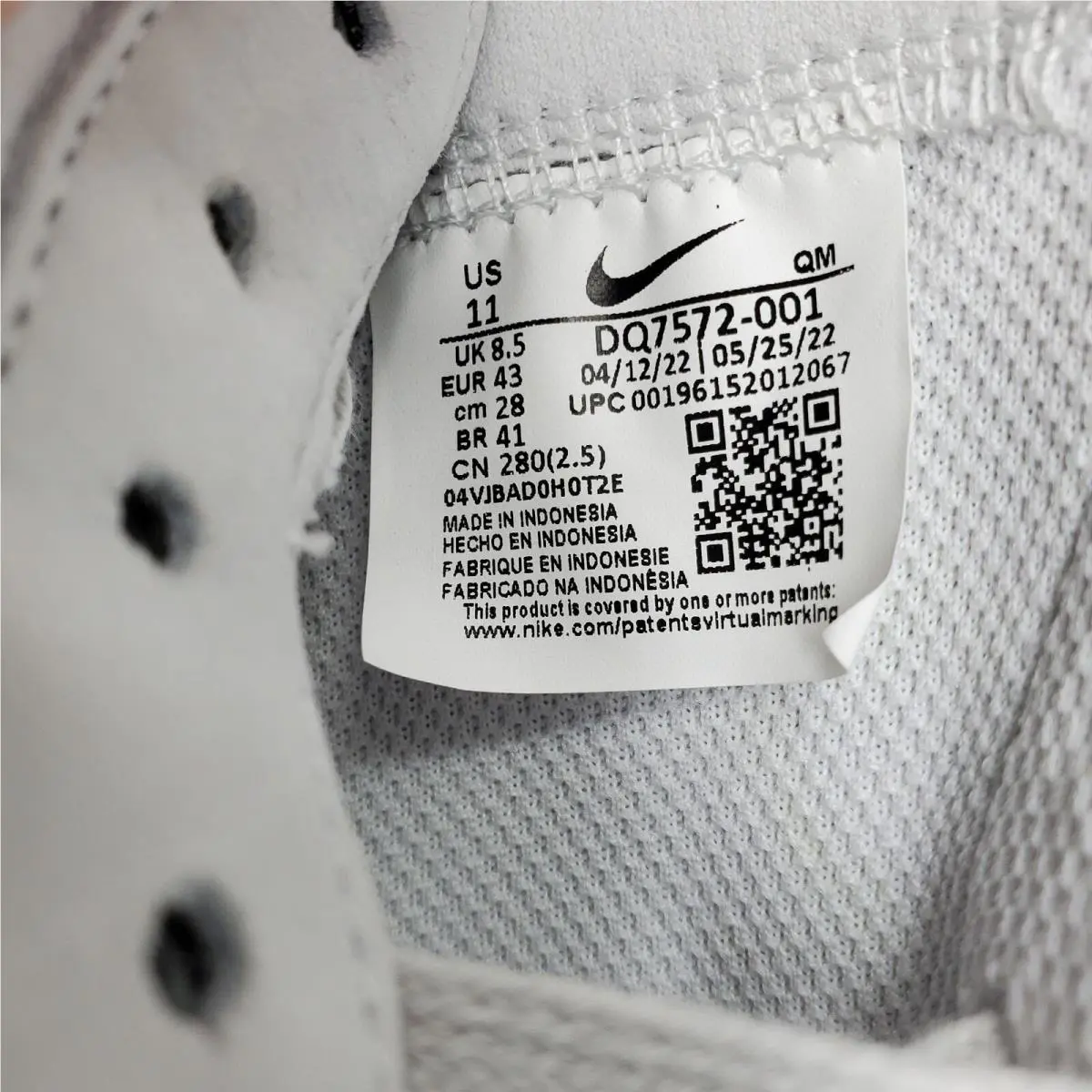 Nike shoes - Nike Blazer - Blazer - DQ7572-001 - Gray 8