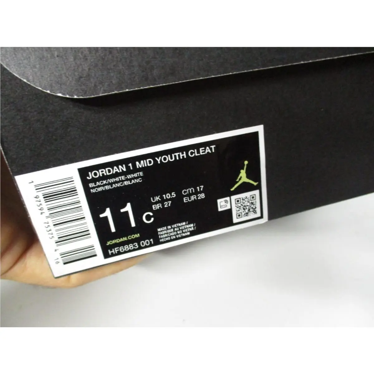 Nike shoes - Air Jordan 1 Mid - Air Mid - HF6883-001 - Black 6