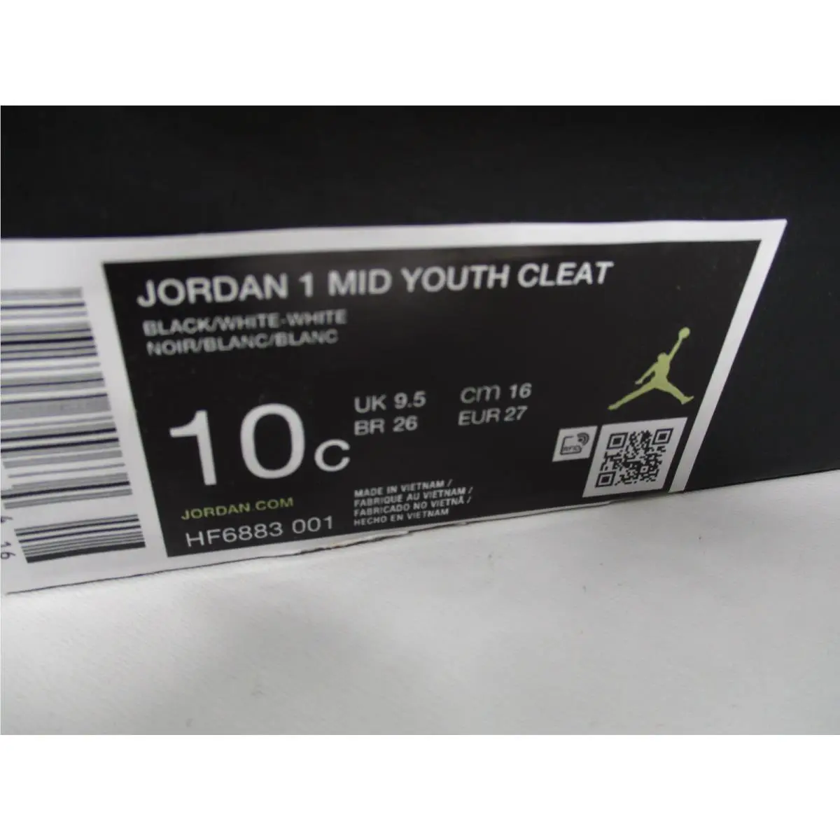 Nike shoes - Air Jordan 1 Mid - Air Mid - HF6883-001 - Black 6