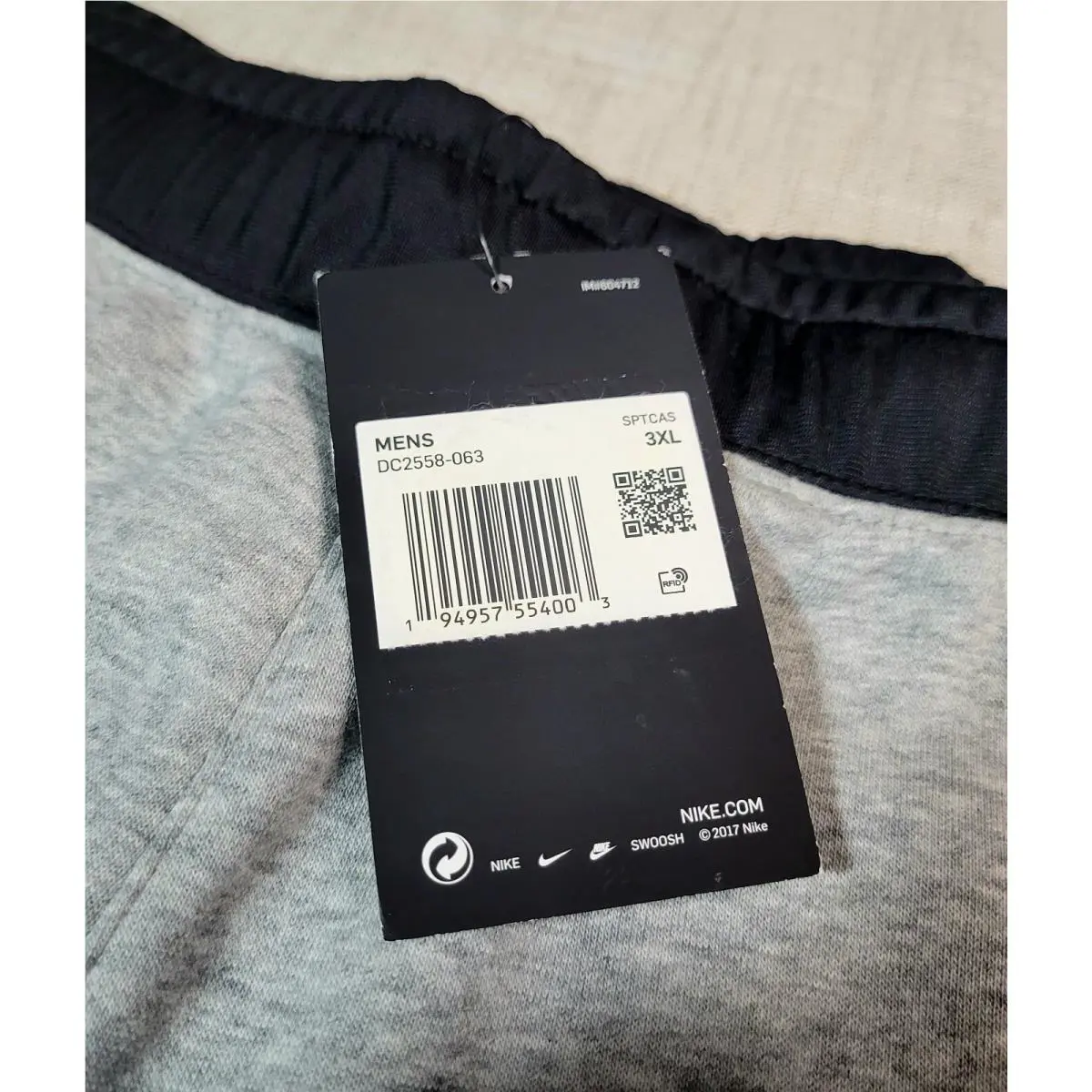 Nike clothing - DC2558-063 - DC2558-063 - Gray Black 9