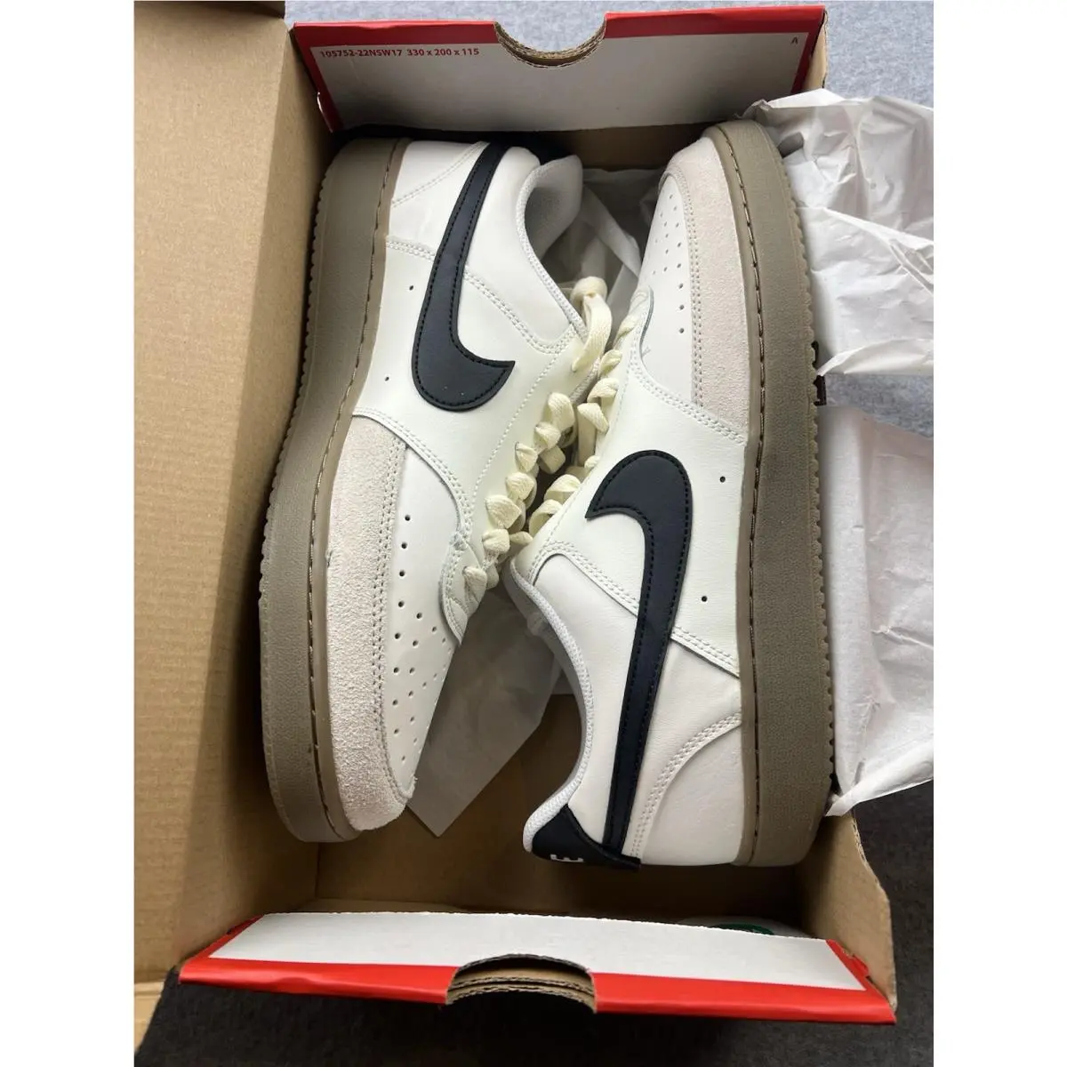 Nike shoes - Nike Court Vision - Court Vision - FQ8075-133 - Off-white 3