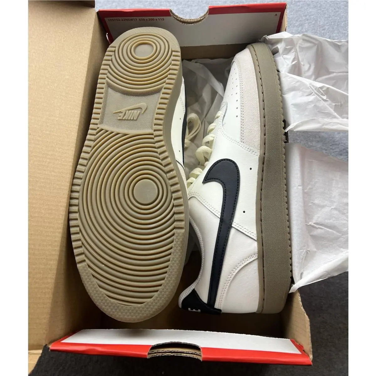Nike shoes - Nike Court Vision - Court Vision - FQ8075-133 - Off-white 4