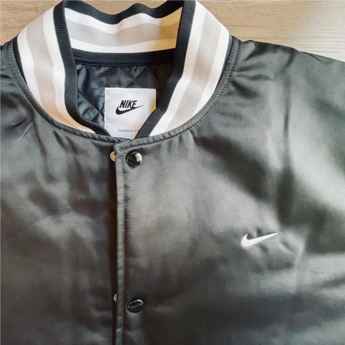 Nike clothing - Therma-Fit Authentic Dugout Jacket - Authentic Dugout Jacket - DX0658010 DX0658 010 - Black (UPC: 196155001020) 3