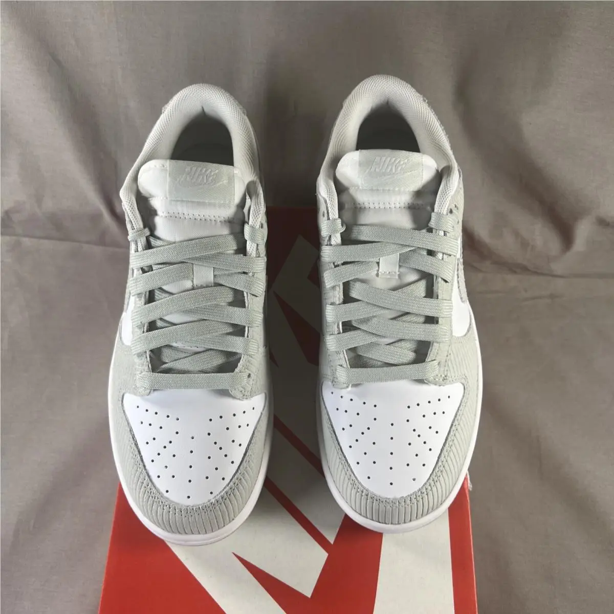 Nike shoes - Nike Dunk Low - Dunk Low - FN7658-100 - Gray 1