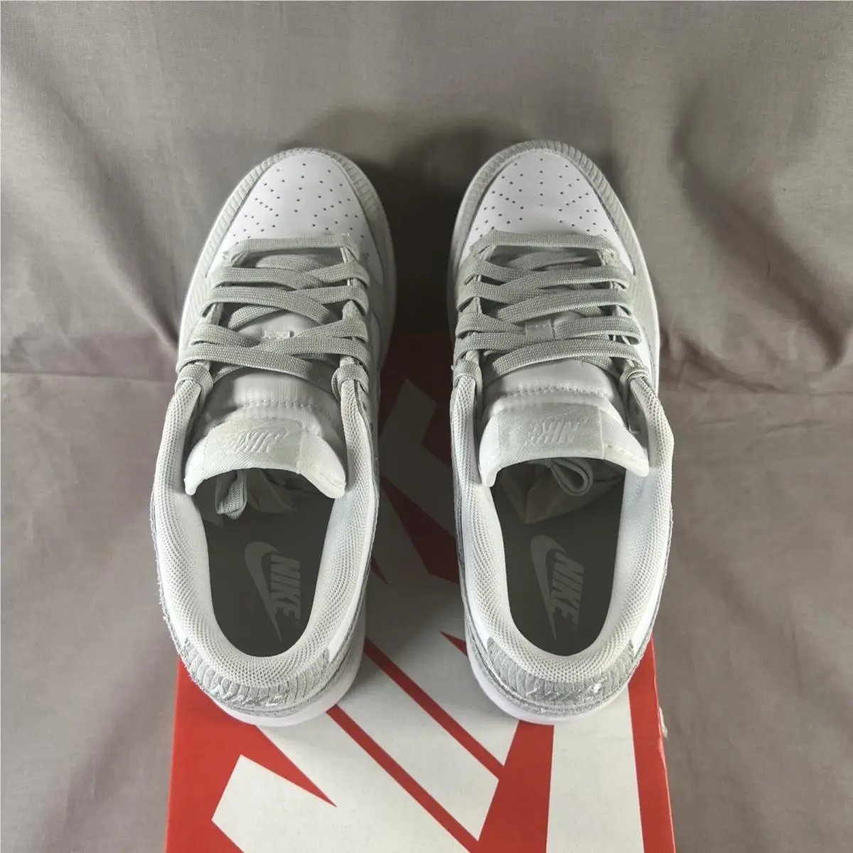 Nike shoes - Nike Dunk Low - Dunk Low - FN7658-100 - Gray 4