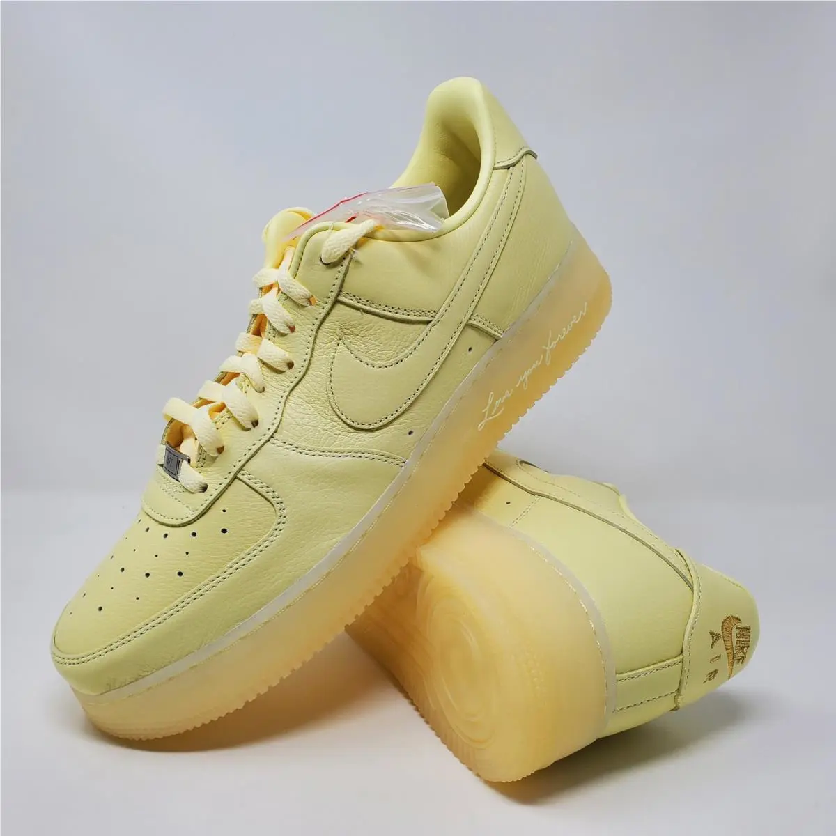 Nike Air Force 1 Low Certified Lover Boy Citron Yellow CZ8065-800 Men`s Size 12