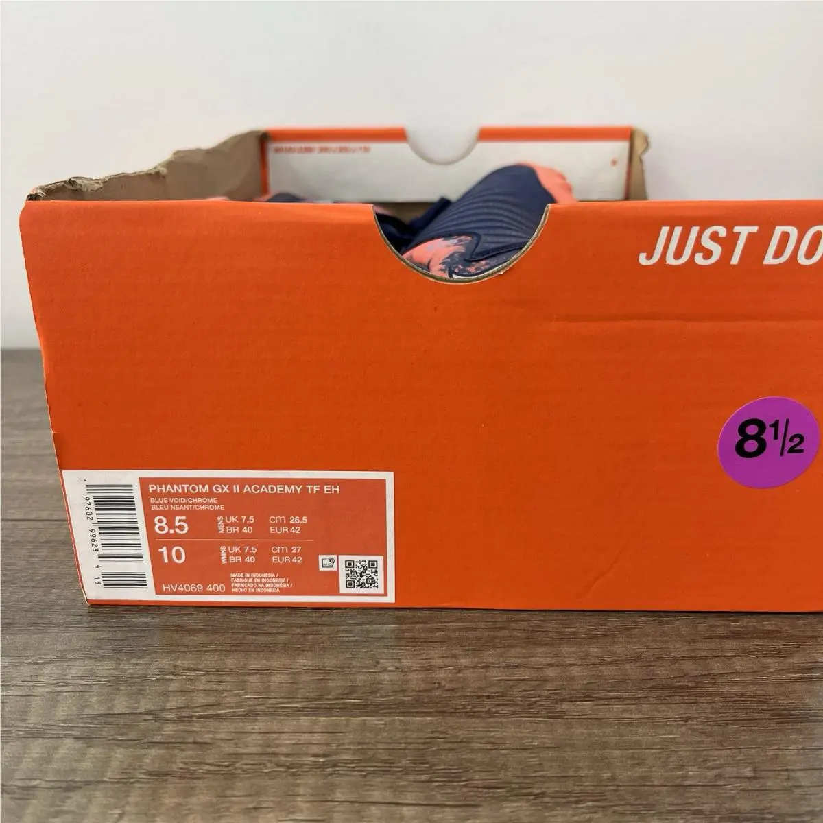 Nike shoes - Nike Phantom GX - Phantom - HV4069-400 - Blue (UPC: 197859008223) 7
