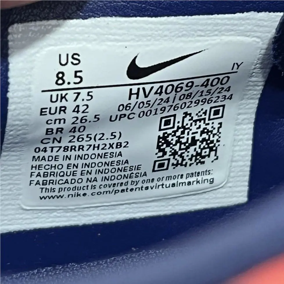 Nike shoes - Nike Phantom GX - Phantom - HV4069-400 - Blue (UPC: 197859008223) 6