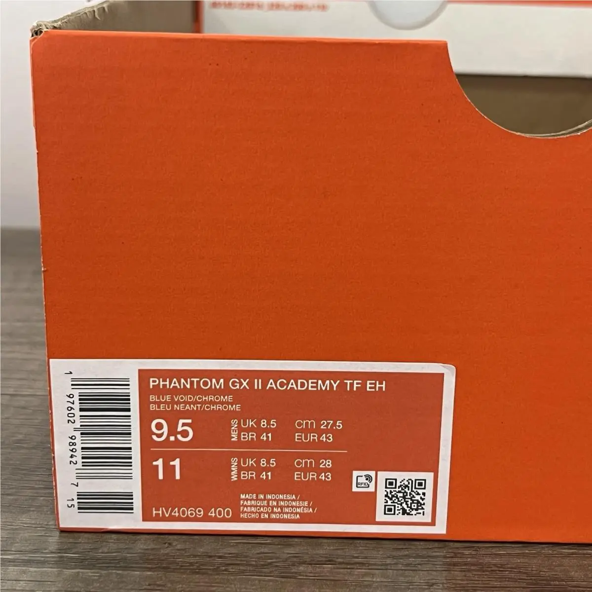 Nike shoes - Nike Phantom GX - Phantom - HV4069-400 - Blue (UPC: 197859008223) 7