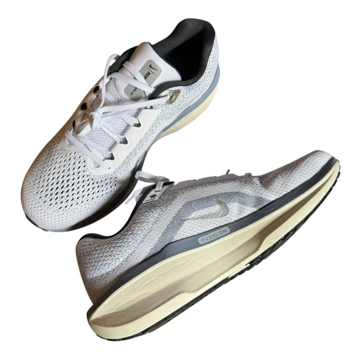 Nike shoes - Air Winflo 11 - Air Winflo - Fj9509102 - White /Metallic Silver (UPC: 0197600696037) 7