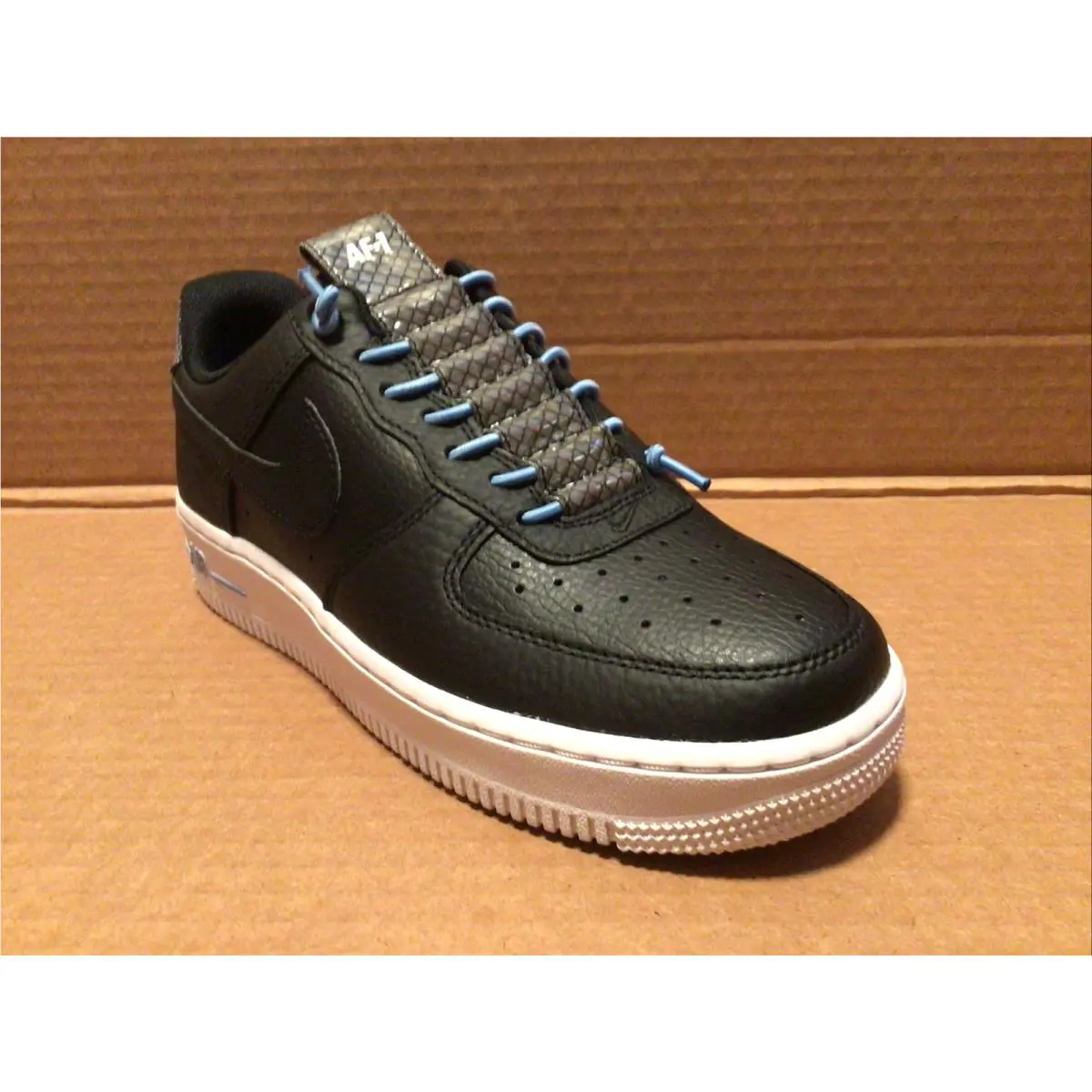 Nike shoes - Nike Air Force 1 - Air Force - Black 3