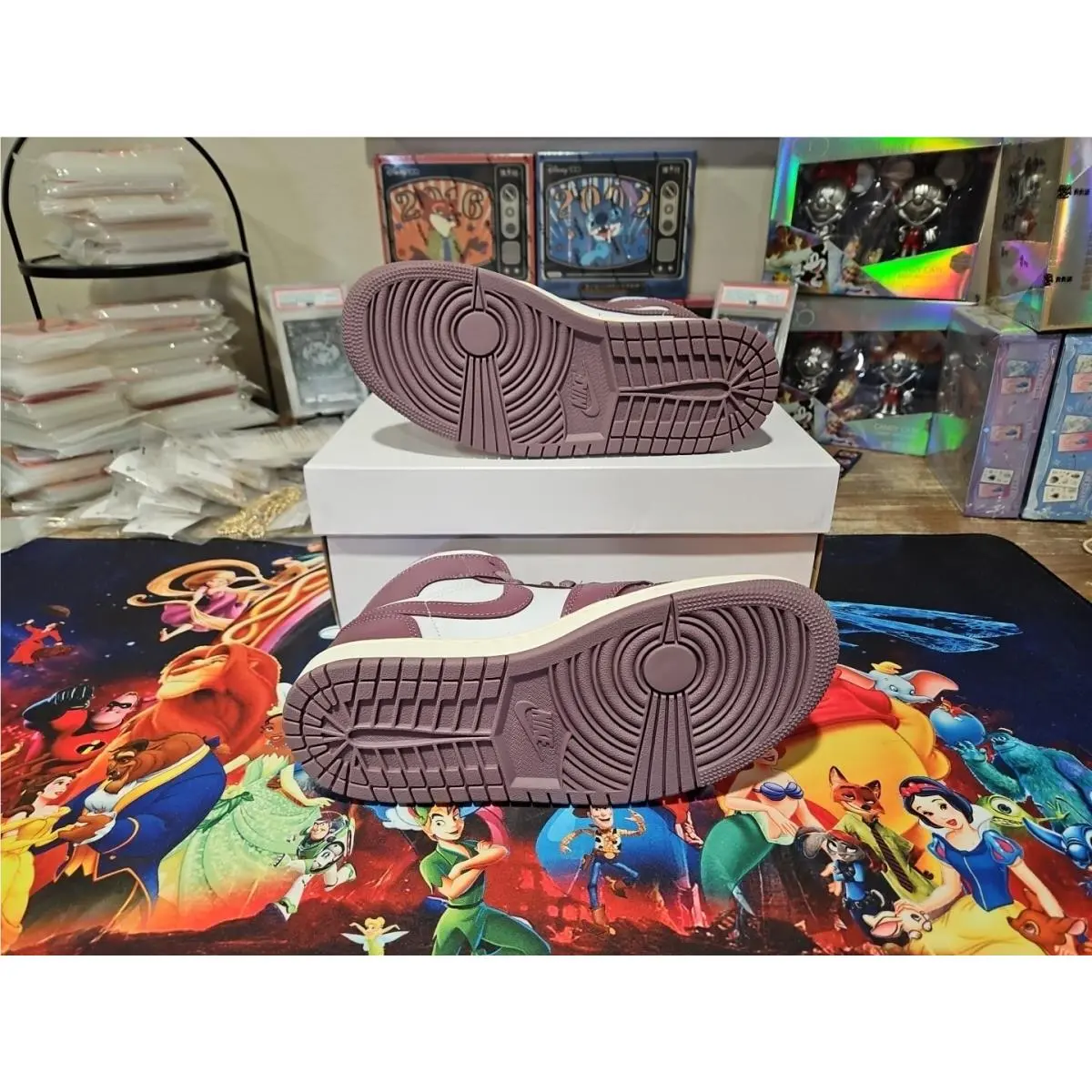 Nike shoes - Air Jordan 1 Mid - Air Mid - BQ6472-050 - Purple 1