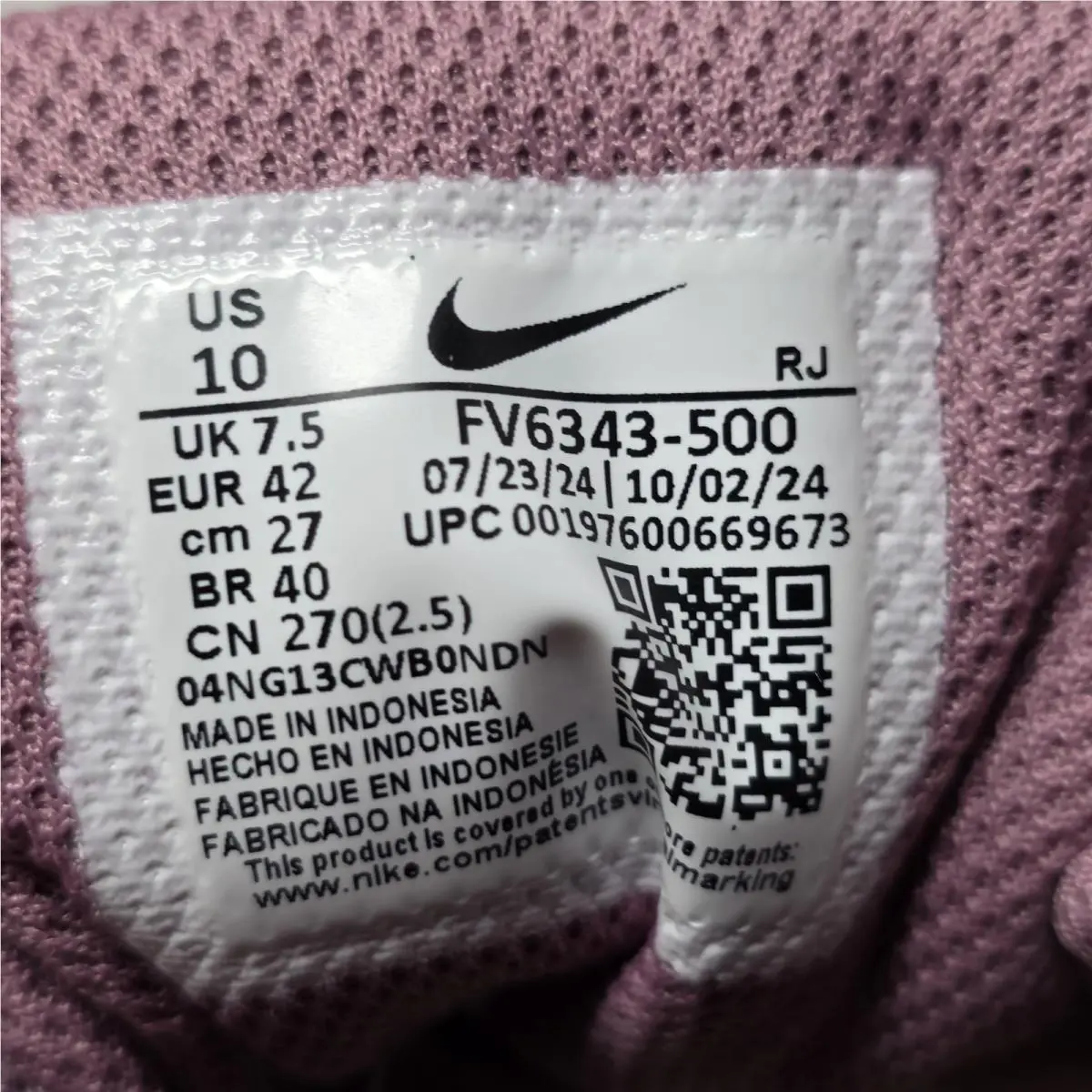 Nike shoes - Nike Promina - Promina - FV6343-500 - Purple 2