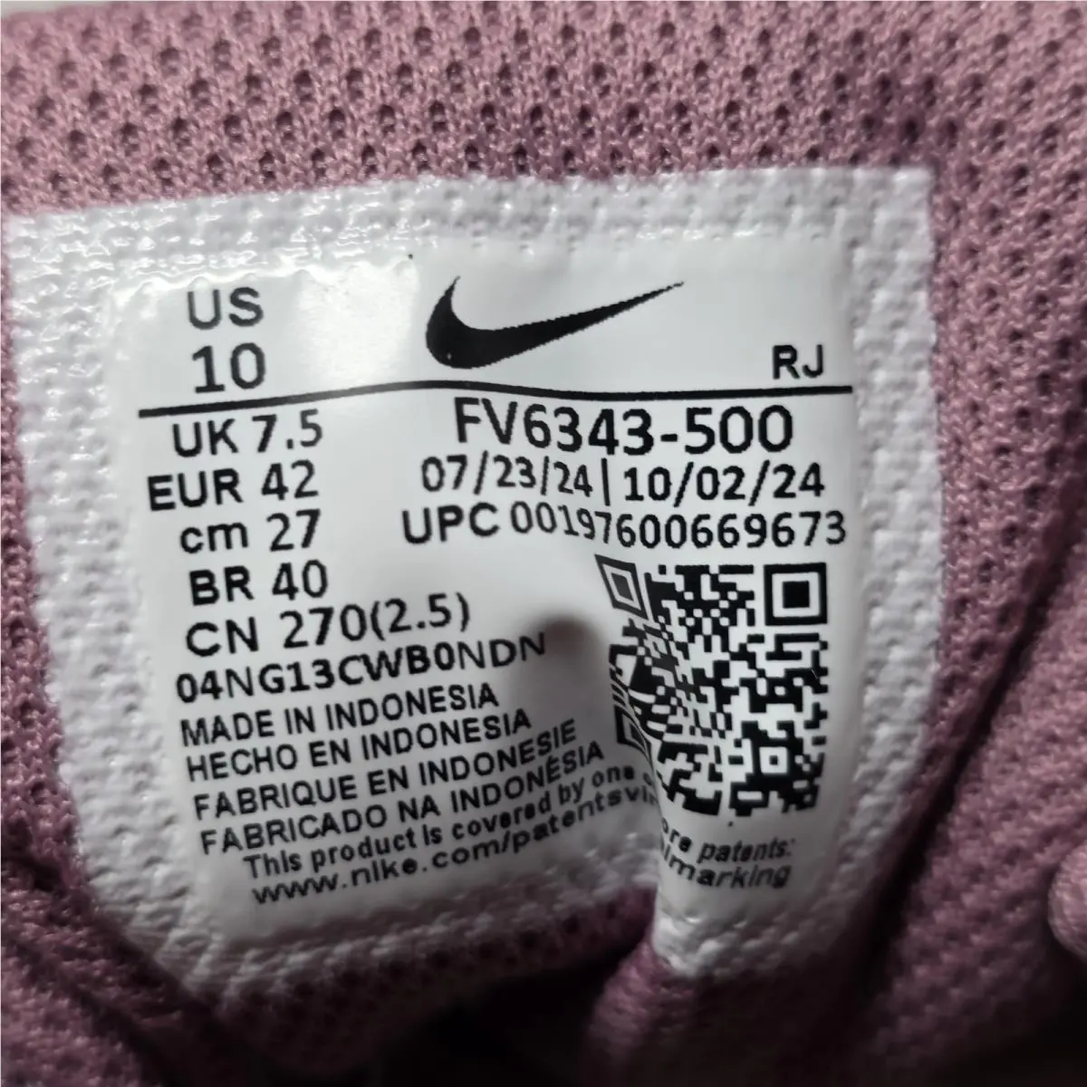 Nike shoes - Nike Promina - Promina - FV6343-500 - Purple 2