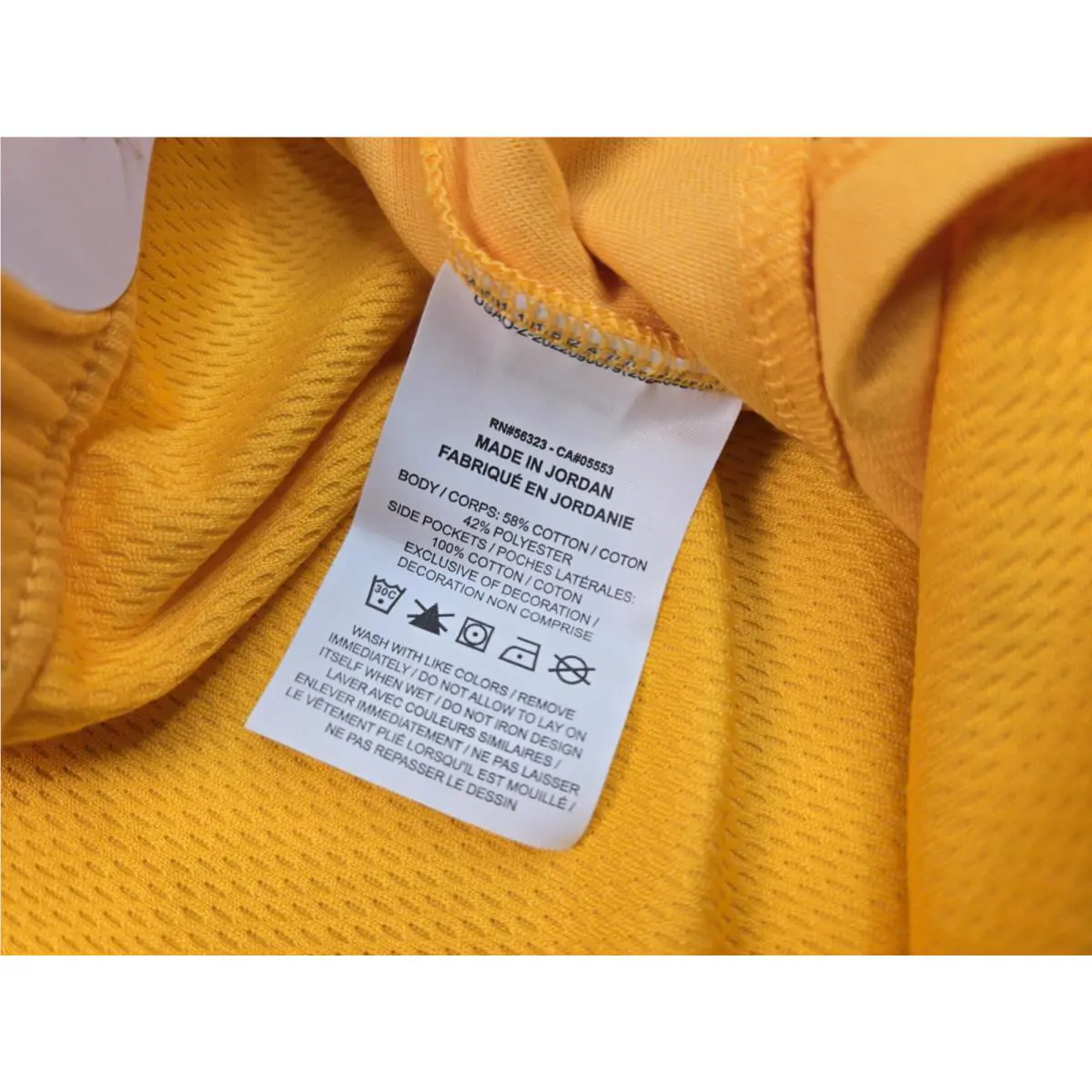 Nike clothing - White Black Yellow 17