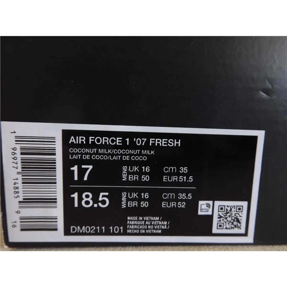 Nike shoes - Nike Air Force 1 `07 - DM0211-101 - Brown (UPC: 196977148859) 3
